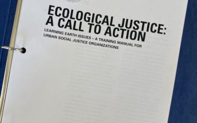 Ecological Justice: A Call To Action Training Manual (2009)